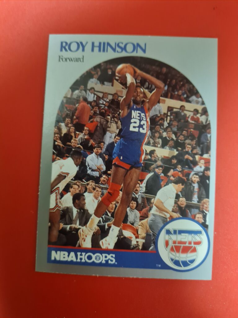 קלף כדורסל רוי הינסון NBA Hoops - Roy Hinson - Retros