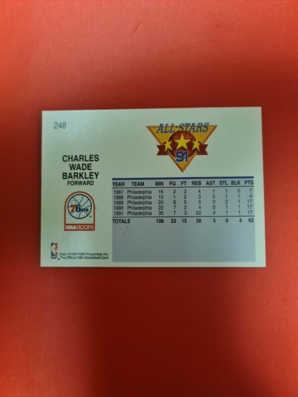 קלף כדורסל צ'ארלס בארקלי NBA Hoops - Charles Barkley
